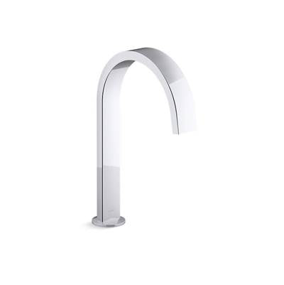 Kohler 77986-CP- Components deck-mount bath spout with Ribbon design | FaucetExpress.ca