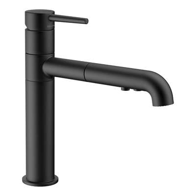 Delta 4159-BL-DST- Trinsic Pull Out Kitchen Faucet | FaucetExpress.ca