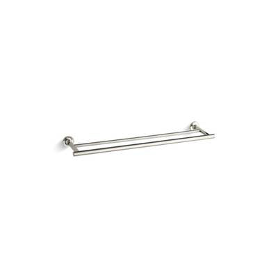 Kohler 14375-SN- Purist® 24'' Double towel bar | FaucetExpress.ca