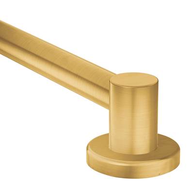 Moen YG0418BG- Align Brushed Gold 18'' Designer Grab Bar