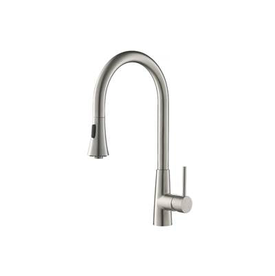 Isenberg K.1290SS- Dual Spray Stainless Steel Kitchen Faucet With Pull Out | FaucetExpress.ca