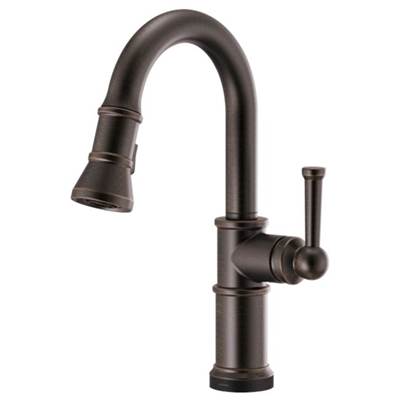 Brizo 64925LF-RB- Pull-Down Prep Faucet With Smarttouch Technology | FaucetExpress.ca