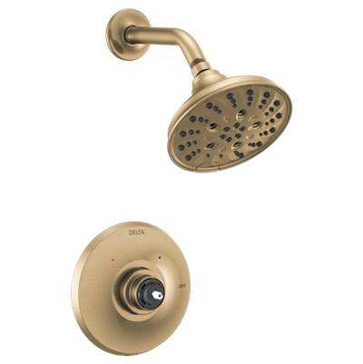 Delta T14256-CZLHP- 14 Series Shower Only Trim Less Handle | FaucetExpress.ca