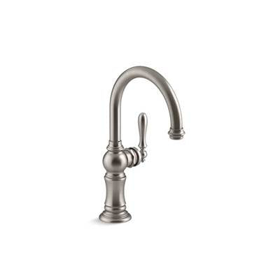 Kohler 99264-VS- Artifacts® single-handle bar sink faucet with 13-1/16'' swing spout, Arc spout design | FaucetExpress.ca