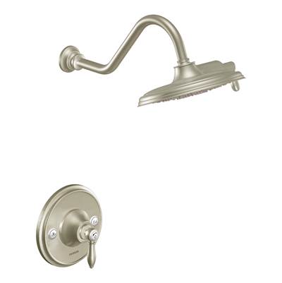 Moen TS32102EPBN- Weymouth Posi-Temp Eco-Performance Shower Trim Kit in Brushed Nickel (Valve Not Included)