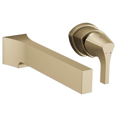 Delta T574LF-CZWL- Single Handle Wall Mount Lavatory Faucet - 8'' Minimum | FaucetExpress.ca