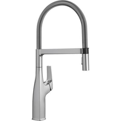 Blanco 442676- RIVANA SEMI-PRO, Pull-down Kitchen Faucet, 1.5 GPM (Dual-spray), Stainless Finish | FaucetExpress.ca