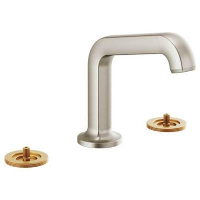 Brizo 65307LF-NKLHP-ECO- Kintsu Widespread Lavatory Faucet With Arc Spout - Less Handles 1.2 GPM