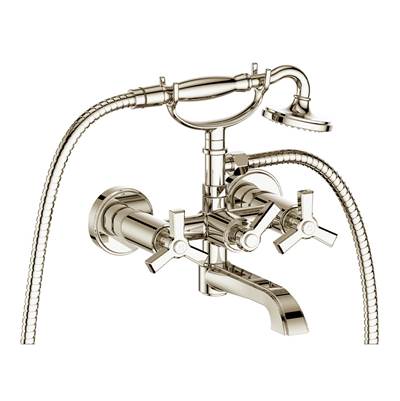 Vogt BF.Z3.2200.PN- Zehn Wall Mount Tub Filler Polished Nickel