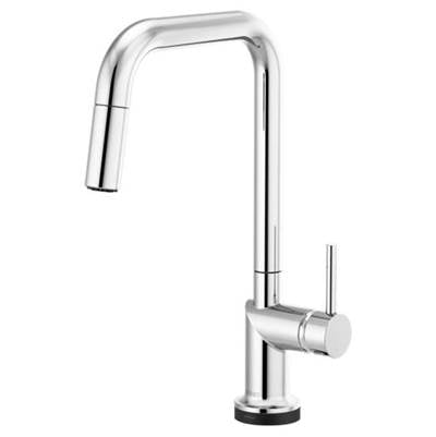 Brizo 64065LF-PCLHP- Odin SmartTouch Pull-Down Kitchen Faucet with Square Spout - Handle Not Included