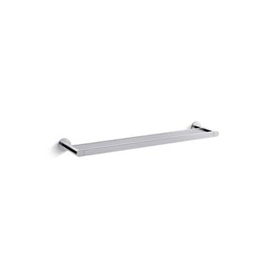 Kohler 73144-CP- Composed® 24'' double towel bar | FaucetExpress.ca