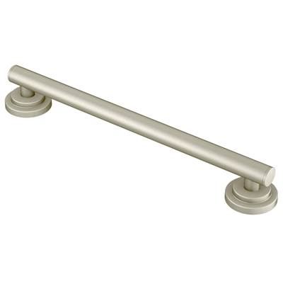 Moen YG0712BN- Iso Brushed Nickel 12'' Designer Grab Bar