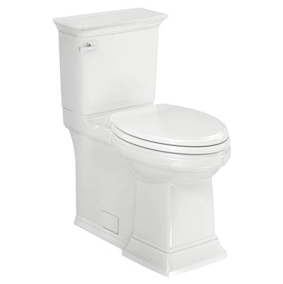 American Standard 281AA104.020- Town Square S Skirted Two-Piece 1.28 Gpf/4.8 Lpf Chair Height Elongated Toilet With Seat