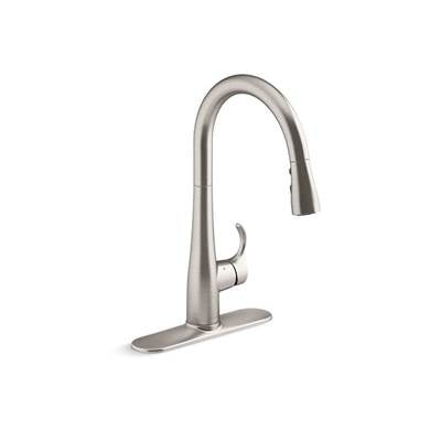 Kohler 22036-VS- Simplice® Touchless pull-down kitchen sink faucet | FaucetExpress.ca