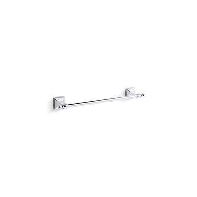 Kohler 26538-CP- Grand 18'' towel bar | FaucetExpress.ca