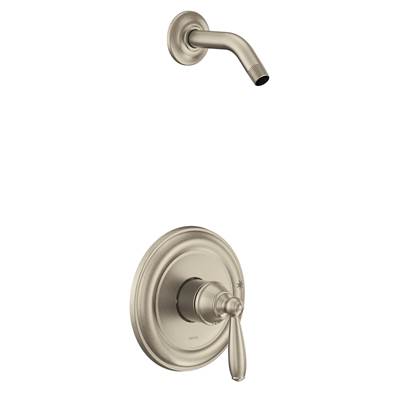 Moen UT2152NHBN- Brantford M-Core 2-Series 1-Handle Shower Trim Kit In Brushed Nickel (Valve Sold Separately)