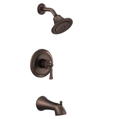 Moen UT24503EPORB- Wynford M-Core 2-Series Eco Performance 1-Handle Tub And Shower Trim Kit In Oil Rubbed Bronze (Valve Sold Separately)