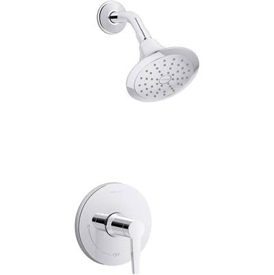 Kohler TS97077-4G-CP- Pitch® Rite-Temp® shower trim with 1.75 gpm showerhead | FaucetExpress.ca