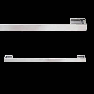 Laloo S1124 SG- Steele II Single Towel Bar - Stone Grey | FaucetExpress.ca