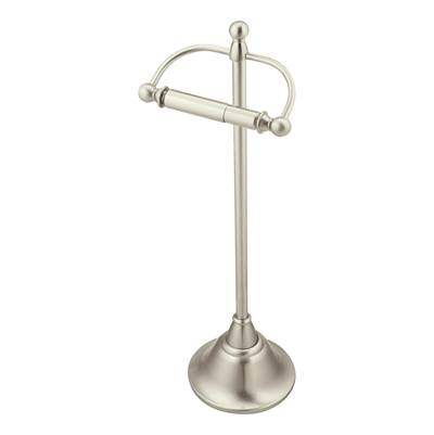 Moen DN6850BN- Sage Brushed Nickel Freestanding Paper Holder