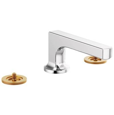 Brizo 65308LF-PCLHP-ECO- Kintsu Widespread Lavatory Faucet With Low Spout - Less Handles