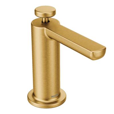 Moen S3947BG- Modern Soap Dispenser in Brushed Gold