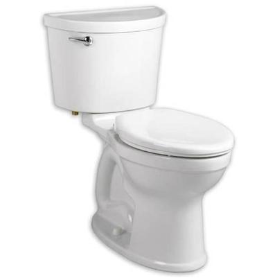 American Standard 211AA004.020- Champion Pro Two-Piece 1.6 Gpf/6.0 Lpf Chair Height Elongated Toilet Less Seat