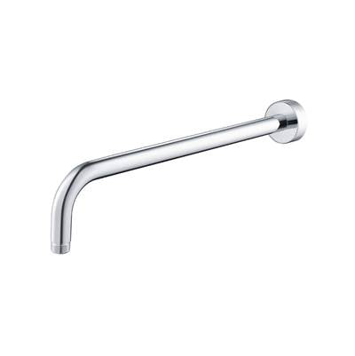 Isenberg HS1012SAPN- Wall Mount Round Shower Arm - 16" (400mm) - With Flange | FaucetExpress.ca