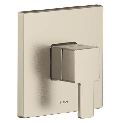 Moen UTS2711BN- 90 Degree M-Core 2-Series 1-Handle Shower Trim Kit In Brushed Nickel (Valve Sold Separately)