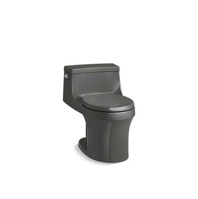 Kohler 4007-58- San Souci® One-piece round-front 1.28 gpf toilet with slow close seat | FaucetExpress.ca