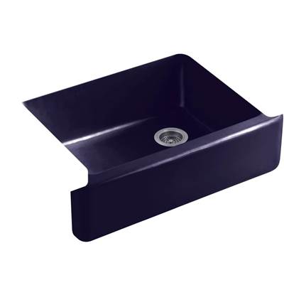 Kohler 6487-DGB- Whitehaven® 29-11/16'' x 21-9/16'' x 9-5/8'' Undermount single-bowl farmhouse kitchen sink | FaucetExpress.ca