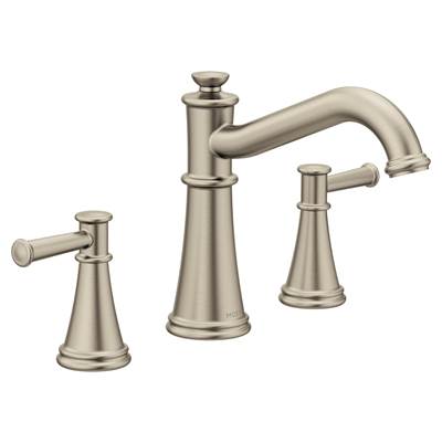 Moen T9023BN- Belfield Double Handle Deck Mounted Roman Tub Faucet Trim