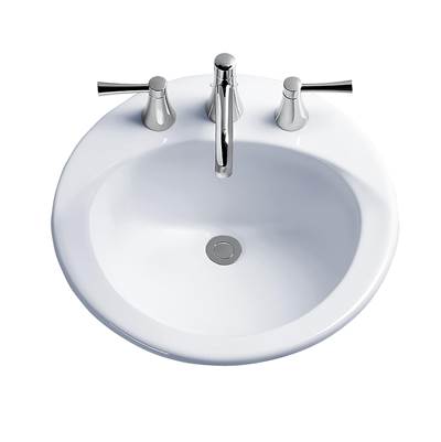 Toto LT512.4G#03- Ultimate 4'' Ctr S-Rim Ct Lav Bone | FaucetExpress.ca