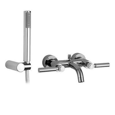 Ca'bano CA6633299- Wall mount tub faucet with hand spray