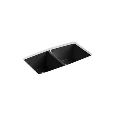 Kohler 5846-5U-7- Brookfield 33'' x 22'' x 9-5/8'' under-mount double-equal kitchen sink | FaucetExpress.ca