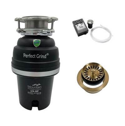 Mountain Plumbing MTSINK1- Disposer/Flange Kit For Single Bowl