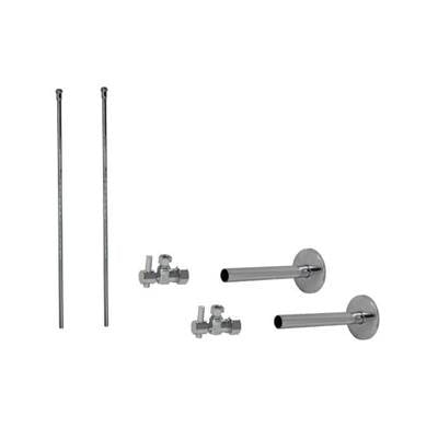 Mountain Plumbing MT593BL-NL- Mini-Lever, 1/4-Turn Ball- Lav Supply Kit