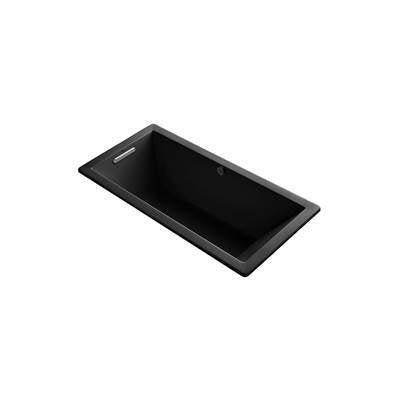 Kohler 1822-GH-7- Underscore Rectangle 66-in X 32-in Heated Bubblemassage Air Bath With Reversible Drain | FaucetExpress.ca
