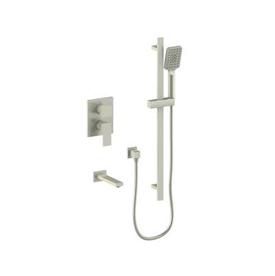 Vogt SET.KG.210.500.BN- Kapfenberg 2-Way Pressure Balanced Set - Handheld and Spout Brushed Nickel