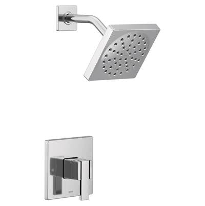 Moen UTS3715- 90 Degree M-CORE 3-Series 1-Handle Shower Trim Kit in Chrome (Valve Not Included)