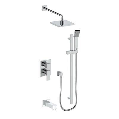 Vogt TM.AP.310.310.CC- Kapfenberg Trim for 3-Way Pressure Balanced Shower Set Chrome