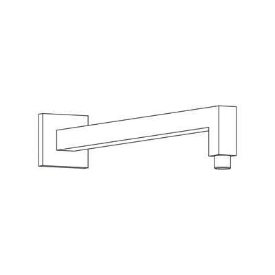 Aqualem WR1605-CP- 16'' Wall-mounted Shower Arm - FaucetExpress.ca