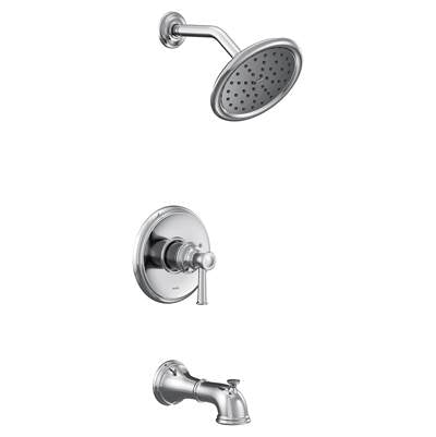 Moen UT2313EP- Belfied M-Core 2-Series Eco Performance 1-Handle Tub And Shower Trim Kit In Chrome (Valve Sold Separately)