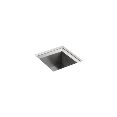 Kohler 3391-NA- Poise® 18'' x 18'' x 9-1/2'' Undermount single-bowl bar sink | FaucetExpress.ca