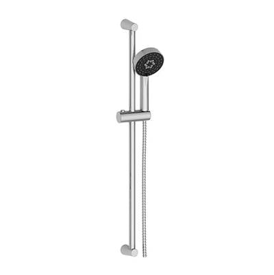 Vogt BH.02.03.CC- Worgl Sliding Shower Bar With 3-Spray Hand Shower Cc - FaucetExpress.ca