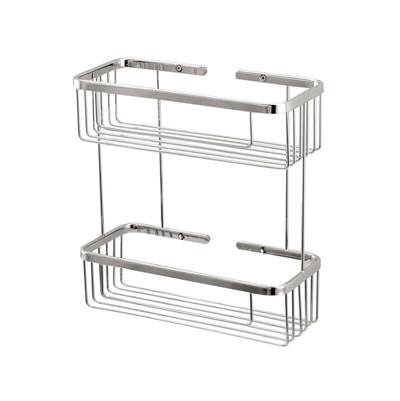Aquabrass - 2068 Two Tier Rectangular Basket - FaucetExpress.ca