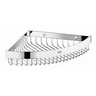 Grohe 40809000- Selection Cube Corner Shelf | FaucetExpress.ca