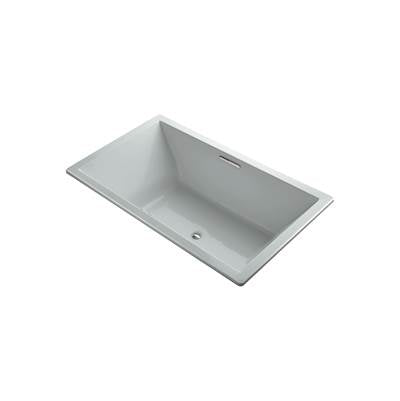 Kohler 1174-GHW-95- Underscore Rectangle 72-in X 42-in Heated Bubblemassage Air Bath With Bask, Center Drain | FaucetExpress.ca