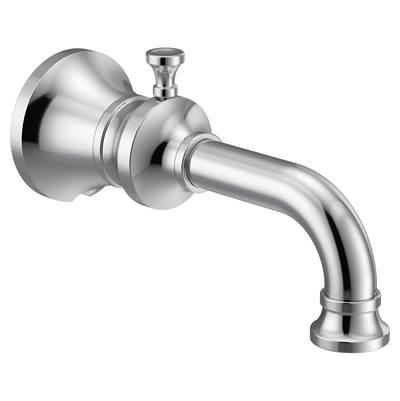 Moen S5000- Colinet Traditional Diverter Tub Spout with Slip-fit CC Connection in Chrome - FaucetExpress.ca