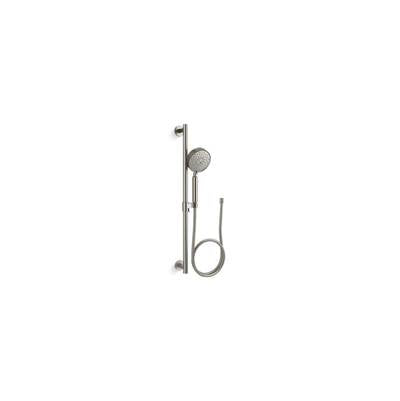 Kohler 22178-BN- Purist® 2.5 gpm multifunction handshower kit with Katalyst® air-induction technology | FaucetExpress.ca